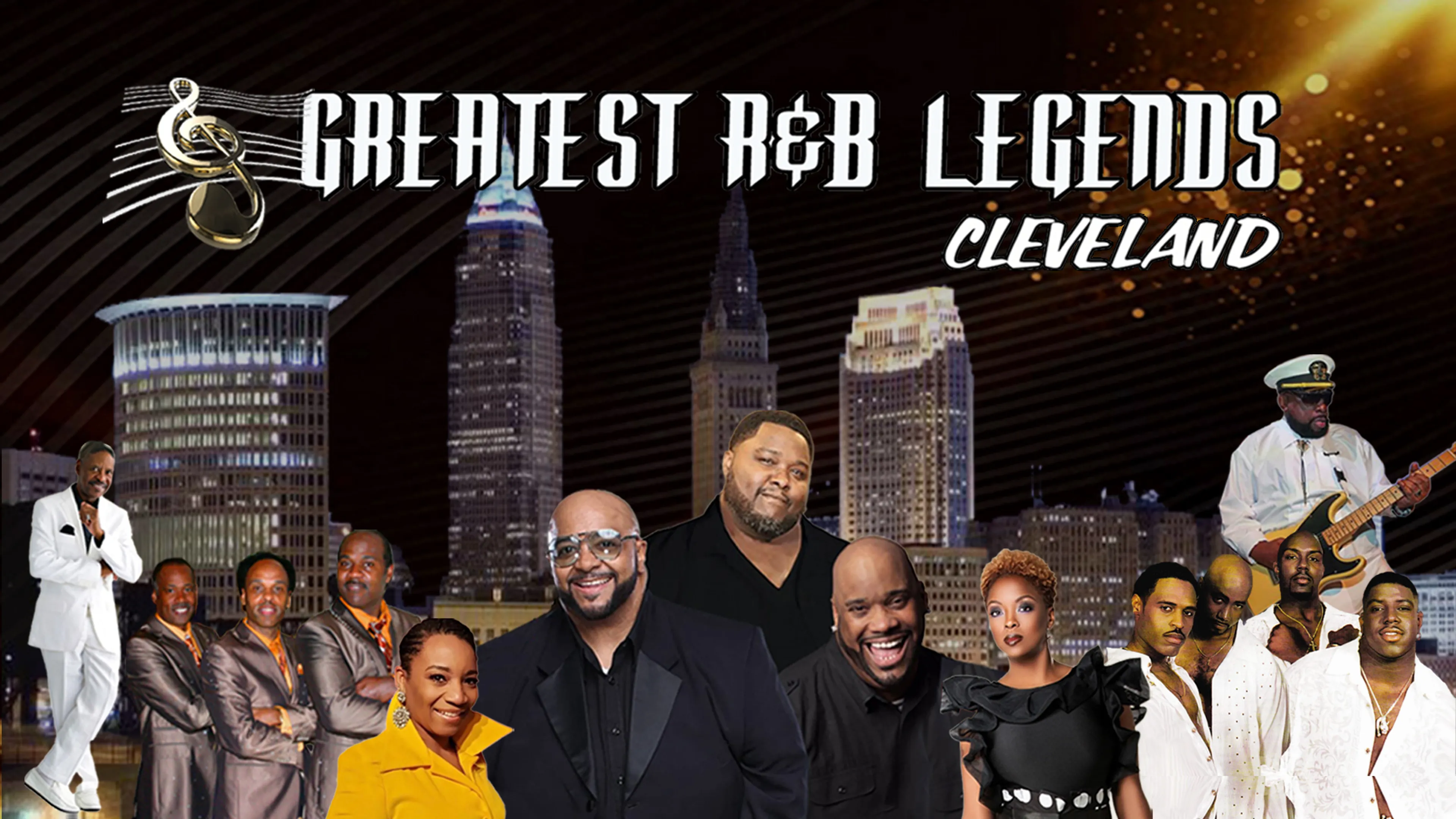 Greatest R&B Legends: Cleveland poster